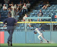  Jose chasing a ball in Detroit on 7/11/98 (AP)