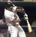 Jose fouling one off in the 7th inning (AP)